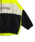 中古・古着 BALENCIAGA (バレンシアガ) ロゴナイロンジャケット イエロー×ブラック サイズ:38：80000円