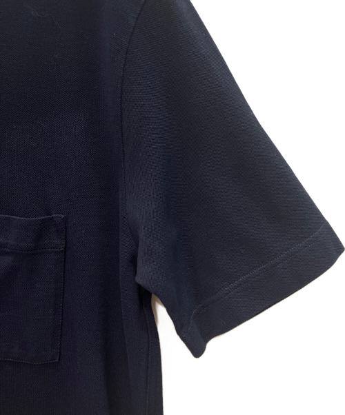 HERMES（エルメス）HERMES (エルメス) 鹿の子 Tシャツ ネイビー サイズ:XSの古着・服飾アイテム