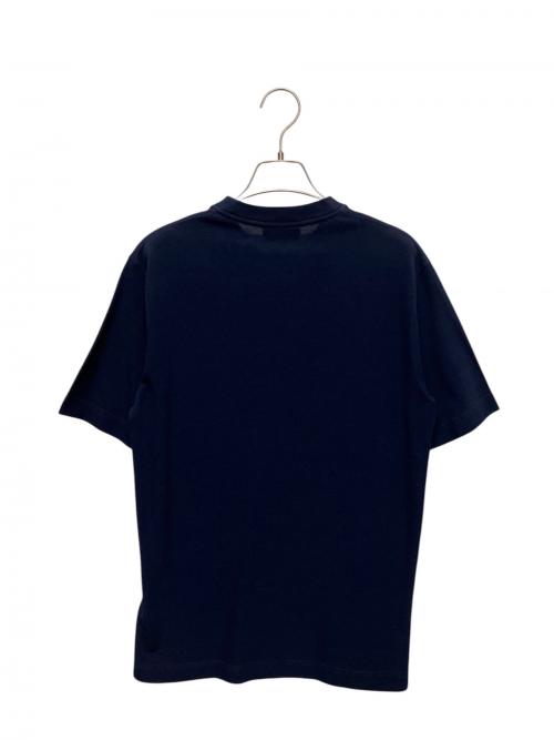 HERMES（エルメス）HERMES (エルメス) 鹿の子 Tシャツ ネイビー サイズ:XSの古着・服飾アイテム