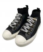 Christian Diorクリスチャン ディオール）の古着「Walk'n'Dior スニーカー/J'ADIOR ハイカットスニーカー」｜ブラック