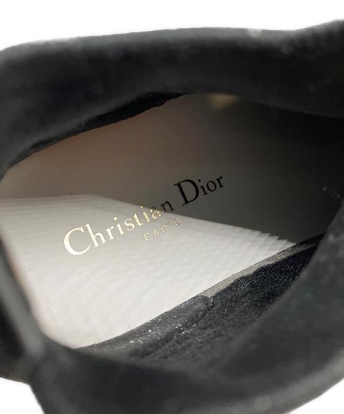 Christian Dior（クリスチャン ディオール）Christian Dior (クリスチャン ディオール) Walk'n'Dior スニーカー/J'ADIOR ハイカットスニーカー ブラック サイズ:37の古着・服飾アイテム