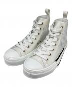 Christian Diorクリスチャン ディオール）の古着「B23 リーグ ハイトップスニーカー」｜ホワイト