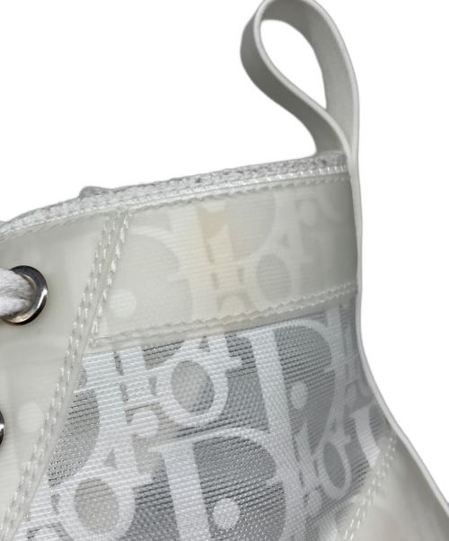 Christian Dior（クリスチャン ディオール）Christian Dior (クリスチャン ディオール) B23 リーグ ハイトップスニーカー ホワイト サイズ:36の古着・服飾アイテム