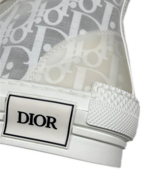 Christian Dior（クリスチャン ディオール）Christian Dior (クリスチャン ディオール) B23 リーグ ハイトップスニーカー ホワイト サイズ:36の古着・服飾アイテム