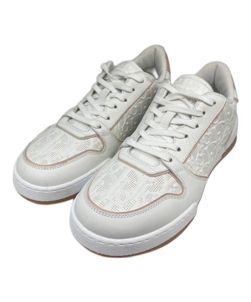 Christian Dior（クリスチャン ディオール）Christian Dior (クリスチャン ディオール) Dior One スニーカー/オブリークスニーカー ホワイト サイズ:37の古着・服飾アイテム