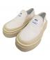 MM6 Maison Margiela（エムエムシックスメゾンマルジェラ）の古着「キャンバススリッポン」｜ベージュ