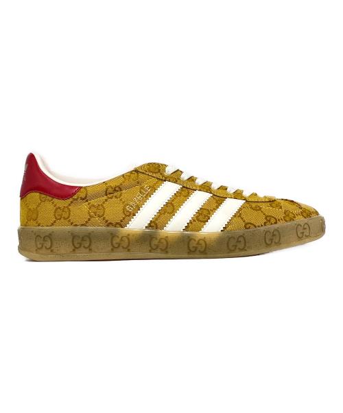 adidas（アディダス）adidas (アディダス) GUCCI (グッチ) Gazelle ブラウン サイズ:26.5cm(US8.5)の古着・服飾アイテム