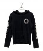 CHROME HEARTSクロムハーツ）の古着「×MATTY BOY Chrome Hearts Matty Boy Chomper Horseshoe Hoodie クロムハーツ ホースシュー スウェット プルオーバー フーディー」｜ブラック