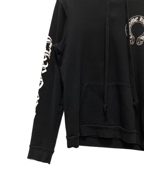 CHROME HEARTS（クロムハーツ）CHROME HEARTS ×MATTY BOY Chrome Hearts Matty Boy Chomper Horseshoe Hoodie クロムハーツ ホースシュー スウェット プルオーバー フーディー ブラック サイズ:Mの古着・服飾アイテム