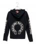 CHROME HEARTS ×MATTY BOY Chrome Hearts Matty Boy Chomper Horseshoe Hoodie クロムハーツ ホースシュー スウェット プルオーバー フーディー ブラック サイズ:M：100000円