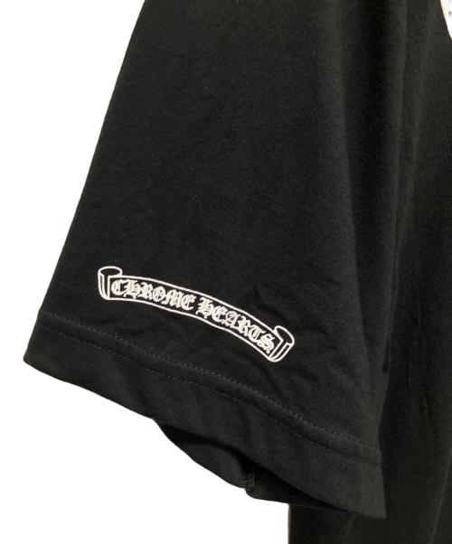 CHROME HEARTS（クロムハーツ）CHROME HEARTS (クロムハーツ) スクロールラベルポケットTシャツ ブラック サイズ:XLの古着・服飾アイテム