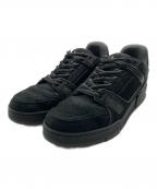 LOUIS VUITTONルイ ヴィトン）の古着「LV Trainer Line Sneakers LVトレイナーライン スニーカー」｜ブラック