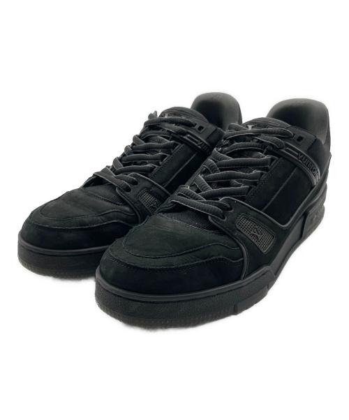 LOUIS VUITTON（ルイ ヴィトン）LOUIS VUITTON (ルイ ヴィトン) LV Trainer Line Sneakers LVトレイナーライン スニーカー ブラック サイズ:7　1/2の古着・服飾アイテム