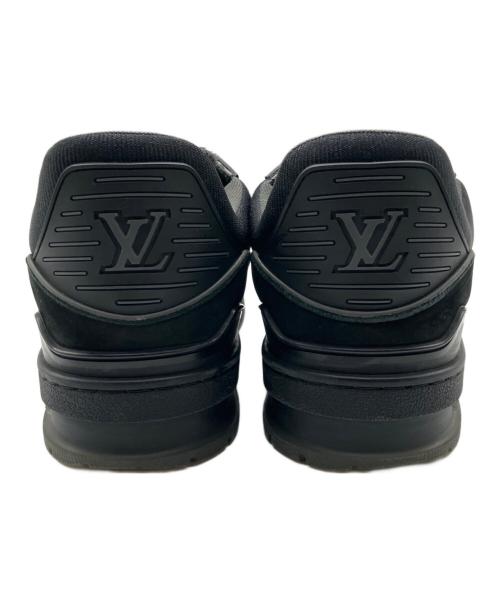 LOUIS VUITTON（ルイ ヴィトン）LOUIS VUITTON (ルイ ヴィトン) LV Trainer Line Sneakers LVトレイナーライン スニーカー ブラック サイズ:7　1/2の古着・服飾アイテム