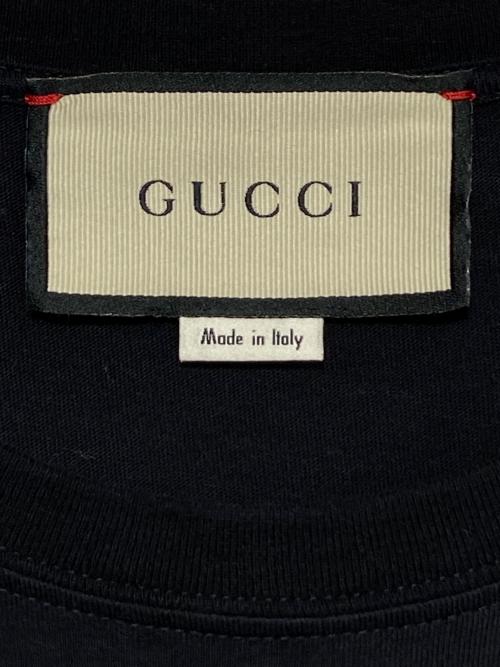 GUCCI（グッチ）GUCCI (グッチ) Tシャツ ブラック サイズ:Sの古着・服飾アイテム