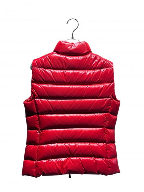 MONCLER（モンクレール）MONCLER (モンクレール) GHANY  ダウンベスト　2018年製 レッド サイズ:1の古着・服飾アイテム