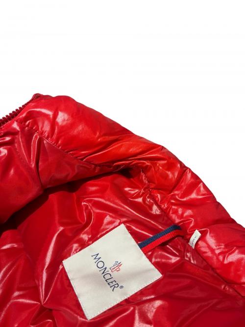 MONCLER（モンクレール）MONCLER (モンクレール) GHANY  ダウンベスト　2018年製 レッド サイズ:1の古着・服飾アイテム