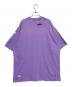 BALENCIAGA (バレンシアガ) デストロイ加工Tシャツ パープル サイズ:M：60000円