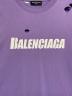 中古・古着 BALENCIAGA (バレンシアガ) デストロイ加工Tシャツ パープル サイズ:M：60000円