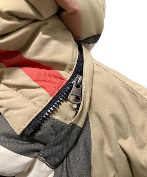 BURBERRY（バーバリー）BURBERRY (バーバリー) ノバチェックリバーシブルダウンジャケット ベージュ サイズ:XSの古着・服飾アイテム