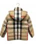 BURBERRY (バーバリー) ノバチェックリバーシブルダウンジャケット ベージュ サイズ:XS：120000円