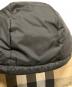 中古・古着 BURBERRY (バーバリー) ノバチェックリバーシブルダウンジャケット ベージュ サイズ:XS：120000円