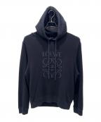 LOEWEロエベ）の古着「アナグラム刺繍パーカー」｜ブラック