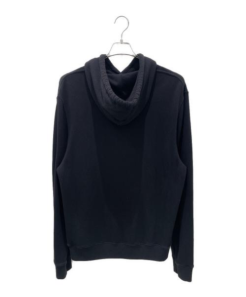 LOEWE（ロエベ）LOEWE (ロエベ) アナグラム刺繍パーカー ブラック サイズ:Mの古着・服飾アイテム