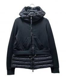 MONCLER（モンクレール）の古着「MAGLIA/切替ダウンジャケット」｜ブラック