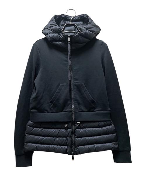 MONCLER（モンクレール）MONCLER (モンクレール) MAGLIA/切替ダウンジャケット ブラック サイズ:XSの古着・服飾アイテム
