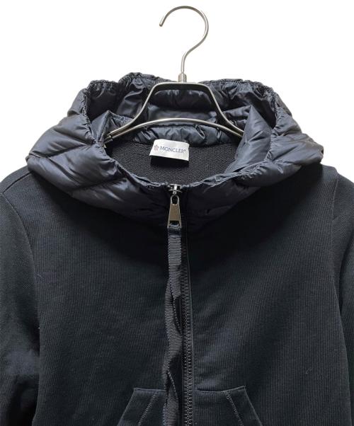 MONCLER（モンクレール）MONCLER (モンクレール) MAGLIA/切替ダウンジャケット ブラック サイズ:XSの古着・服飾アイテム