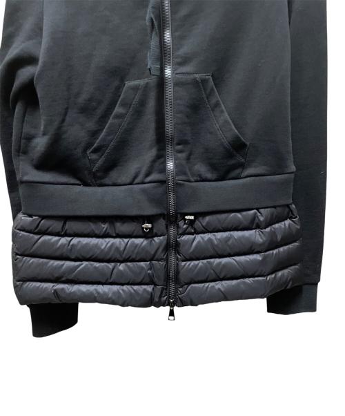 MONCLER（モンクレール）MONCLER (モンクレール) MAGLIA/切替ダウンジャケット ブラック サイズ:XSの古着・服飾アイテム