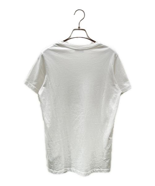 MONCLER（モンクレール）MONCLER (モンクレール) ロゴプリントワッペンTシャツ ホワイト サイズ:XSの古着・服飾アイテム