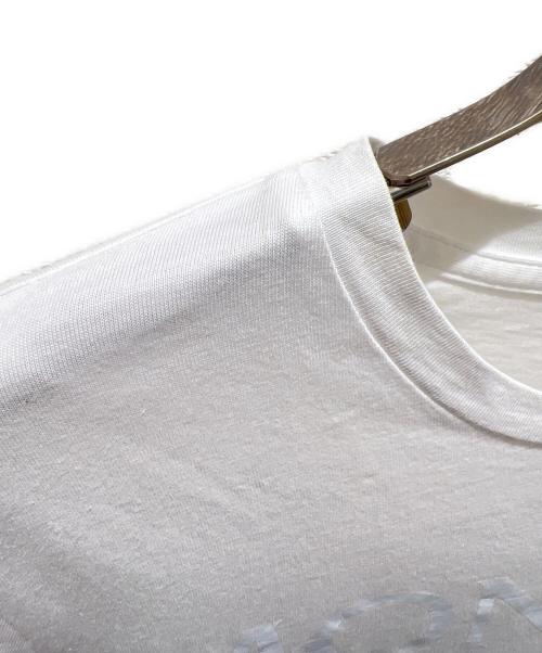 MONCLER（モンクレール）MONCLER (モンクレール) ロゴプリントワッペンTシャツ ホワイト サイズ:XSの古着・服飾アイテム
