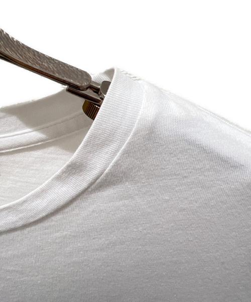 MONCLER（モンクレール）MONCLER (モンクレール) ロゴプリントワッペンTシャツ ホワイト サイズ:XSの古着・服飾アイテム