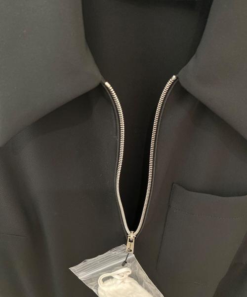 PRADA（プラダ）PRADA (プラダ) プリーツワンピース ブラック サイズ:38の古着・服飾アイテム