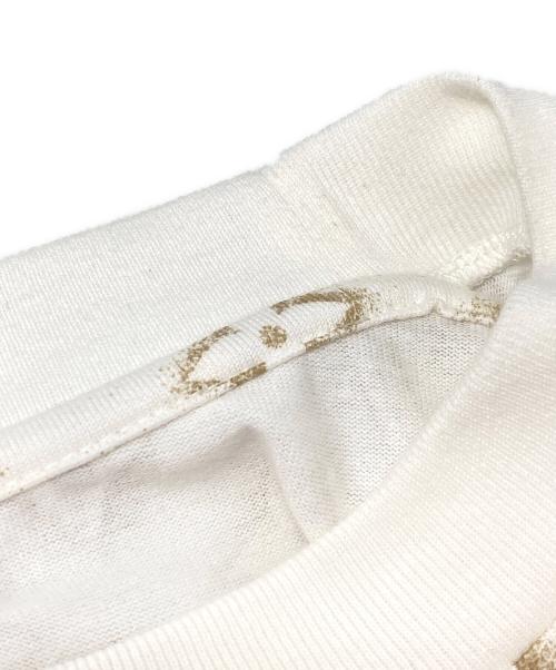 LOUIS VUITTON（ルイ ヴィトン）LOUIS VUITTON (ルイ ヴィトン) モノグラム プリントTシャツ ベージュ×ホワイト サイズ:XSの古着・服飾アイテム
