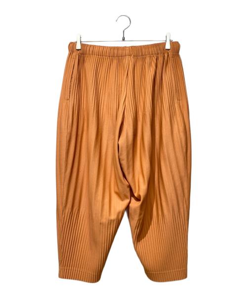 HOMME PLISSE ISSEY MIYAKE（オム プリッセ イッセイ ミヤケ）HOMME PLISSE ISSEY MIYAKE (オム プリッセ イッセイ ミヤケ) プリーツパンツ オレンジ サイズ:2の古着・服飾アイテム