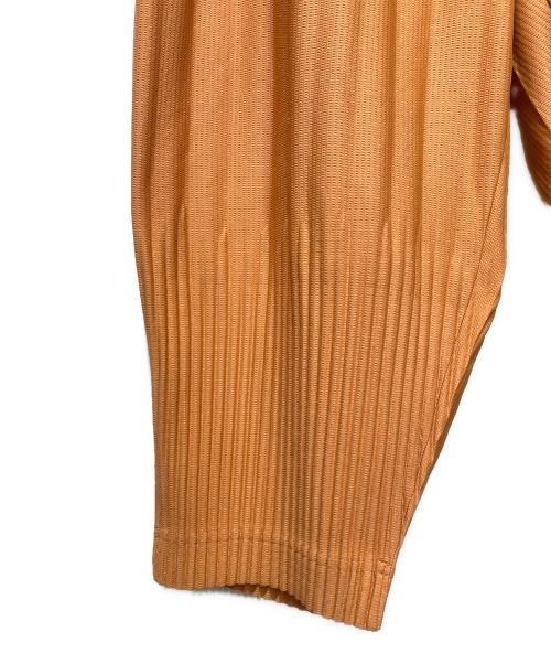 HOMME PLISSE ISSEY MIYAKE（オム プリッセ イッセイ ミヤケ）HOMME PLISSE ISSEY MIYAKE (オム プリッセ イッセイ ミヤケ) プリーツパンツ オレンジ サイズ:2の古着・服飾アイテム