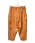 HOMME PLISSE ISSEY MIYAKE (オム プリッセ イッセイ ミヤケ) プリーツパンツ オレンジ サイズ:2：30000円