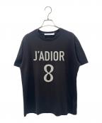 Christian Diorクリスチャン ディオール）の古着「J'ADIOR 8ロゴTシャツ」｜ブラック