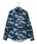 LOUIS VUITTON（ルイ ヴィトン）の古着「カモフラージュシャツ」｜ブルー