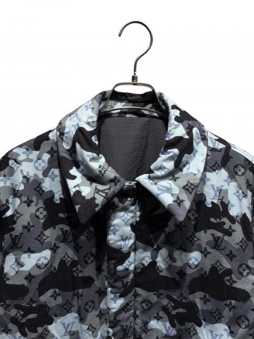 LOUIS VUITTON（ルイ ヴィトン）LOUIS VUITTON (ルイ ヴィトン) リバーシブルジャケット/HJB05WNIS ブラック×ブルー サイズ:46の古着・服飾アイテム