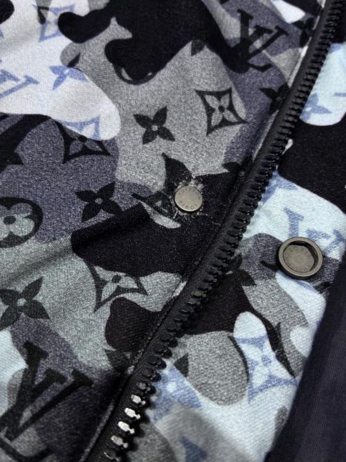 LOUIS VUITTON（ルイ ヴィトン）LOUIS VUITTON (ルイ ヴィトン) リバーシブルジャケット/HJB05WNIS ブラック×ブルー サイズ:46の古着・服飾アイテム