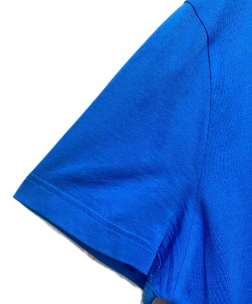 PRADA（プラダ）PRADA (プラダ) トライアングルロゴポケットTシャツ ブルー サイズ:Mの古着・服飾アイテム