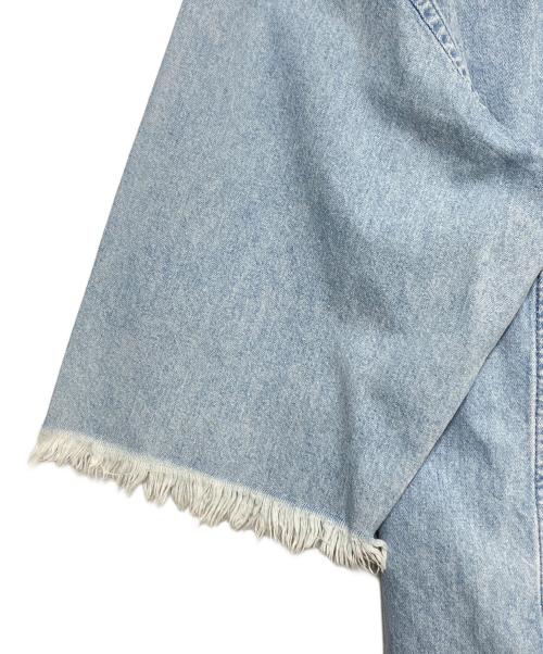BALENCIAGA（バレンシアガ）BALENCIAGA (バレンシアガ) デニムシャツ インディゴ サイズ:39の古着・服飾アイテム