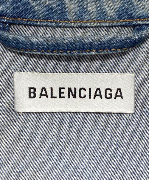 BALENCIAGA（バレンシアガ）BALENCIAGA (バレンシアガ) OVERSIZED DENIM JACKET インディゴ サイズ:38の古着・服飾アイテム