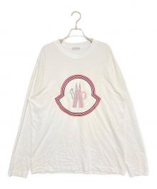 MONCLER（モンクレール）の古着「T-SHIRT MANICA LUNGA」｜ホワイト