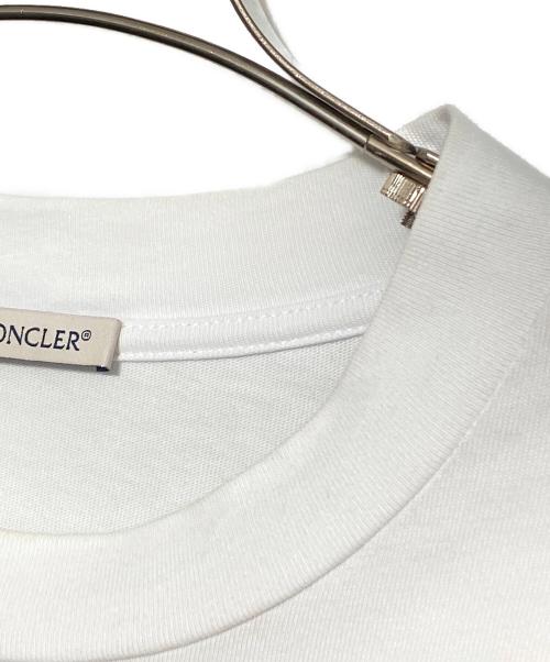 MONCLER（モンクレール）MONCLER (モンクレール) T-SHIRT MANICA LUNGA ホワイト サイズ:Lの古着・服飾アイテム