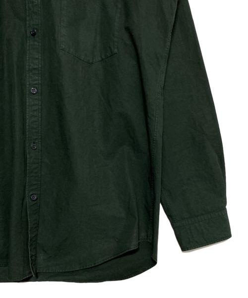 BALENCIAGA（バレンシアガ）BALENCIAGA (バレンシアガ) バックロゴオーバーサイズシャツ グリーン サイズ:37の古着・服飾アイテム